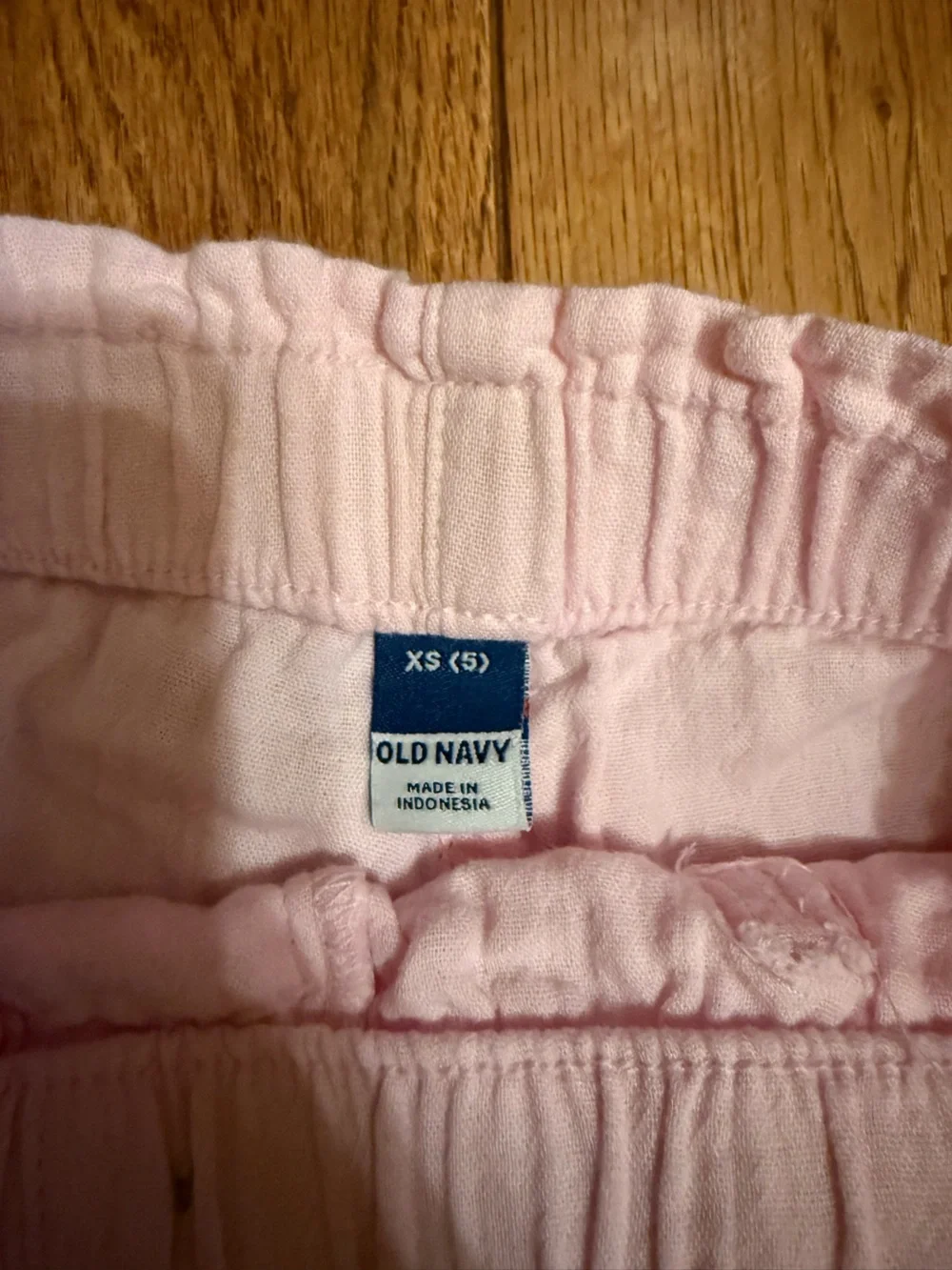 Old Navy Pink Elastic-Waist Cotton Shorts